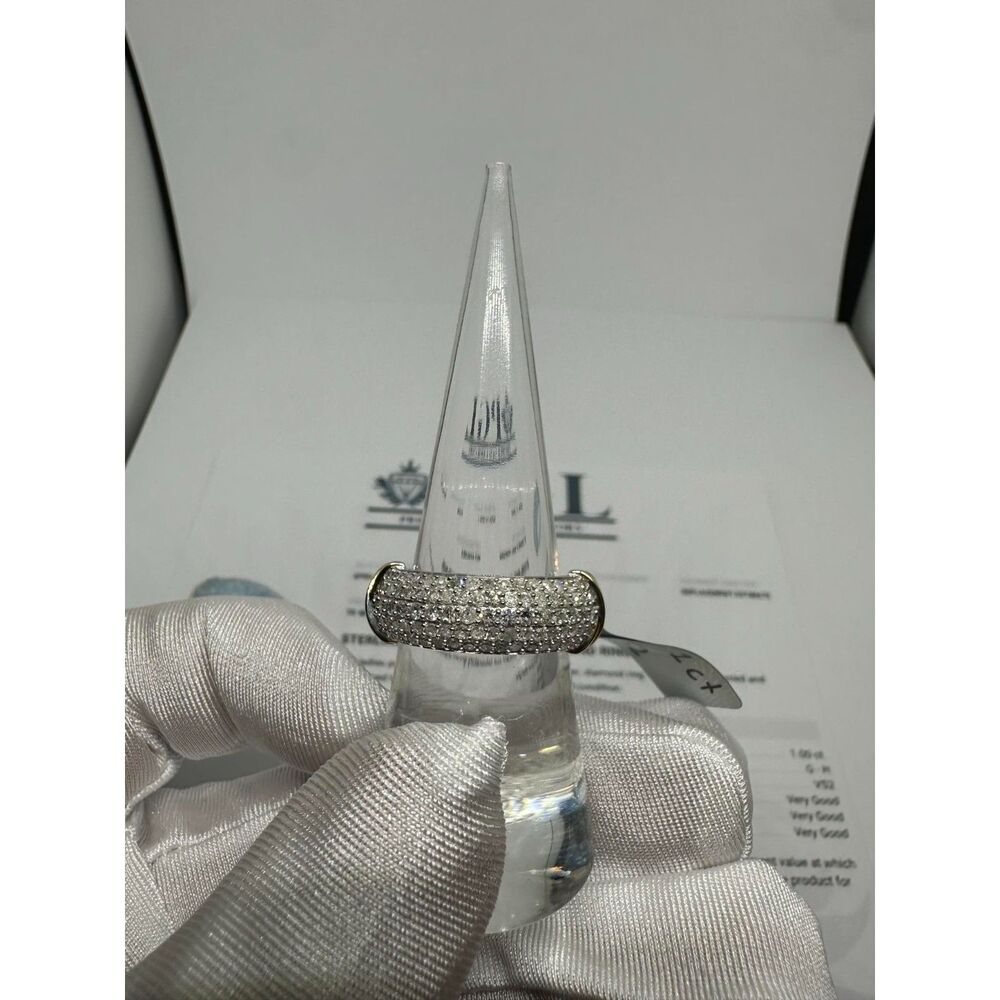 1 Ct Elegant Lab Grown Diamond Gold Ring